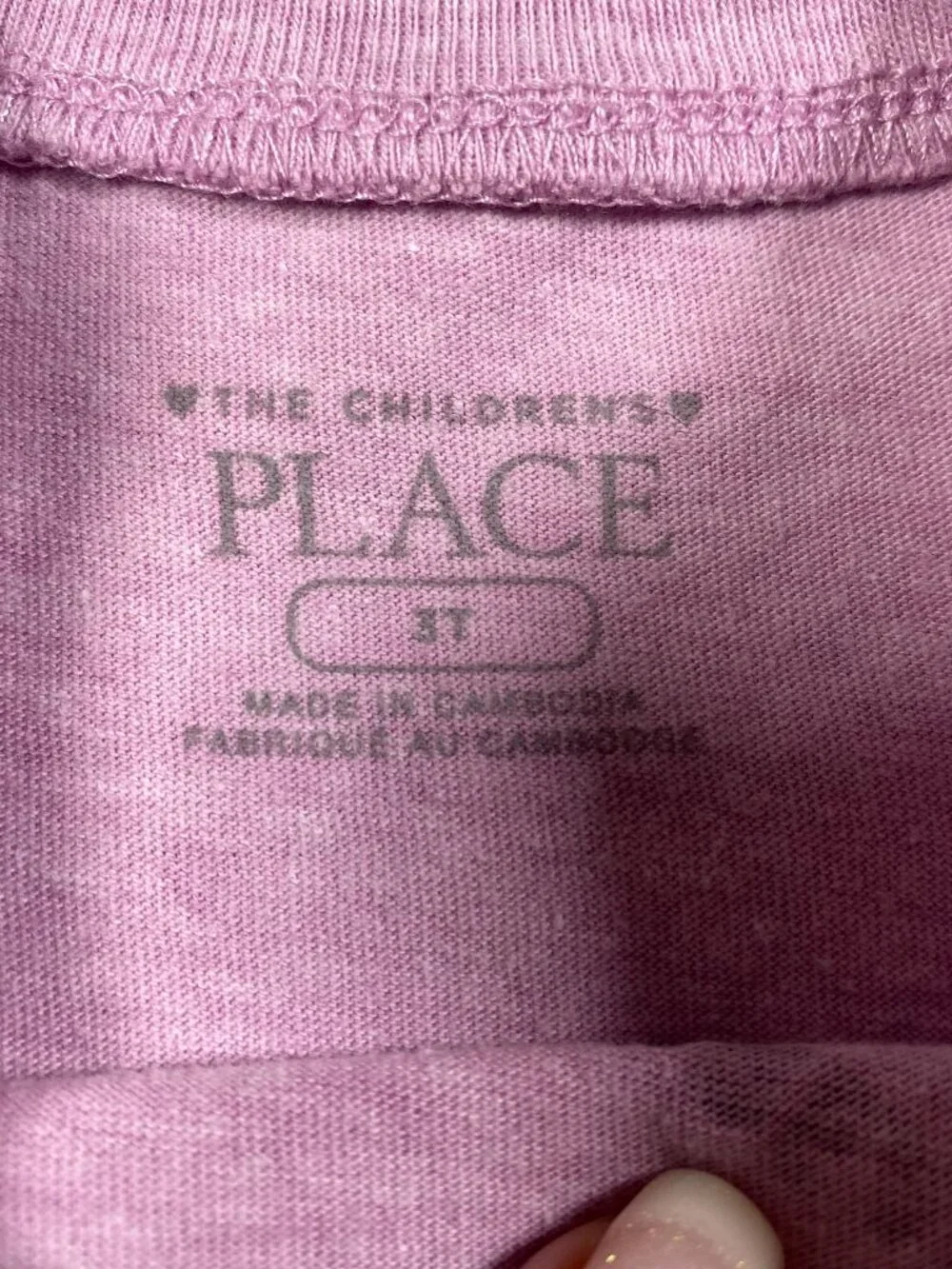LOT OF 4: Children's Place Play Shirts, T-Shirt, Graphic Tees - Toddler Girls 3T